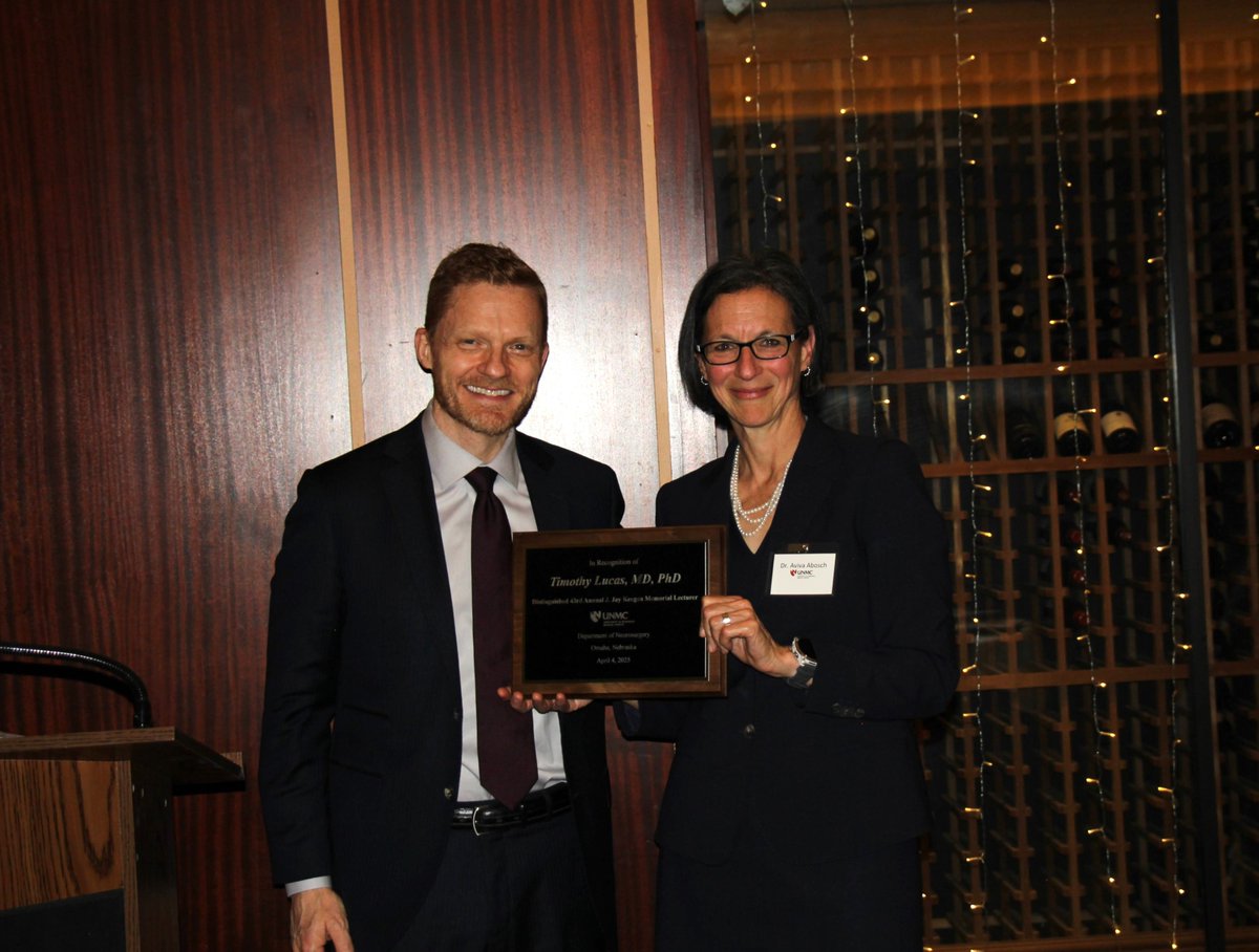 UNMC Department of Neurosurgery (@unmc_neurosurg) on Twitter photo Last Friday was a momentous occasion as we welcomed Dr. Timothy Lucas as the distinguished speaker for our 43rd Annual J. Jay Keegan Lecture. The event was a remarkable experience for all, particularly our residents who found the lecture both enlightening & inspiring. <a href="/unmc/">University of Nebraska Medical Center</a> Last Friday was a momentous occasion as we welcomed Dr. Timothy Lucas as the distinguished speaker for our 43rd Annual J. Jay Keegan Lecture. The event was a remarkable experience for all, particularly our residents who found the lecture both enlightening & inspiring. <a href="/unmc/">University of Nebraska Medical Center</a>