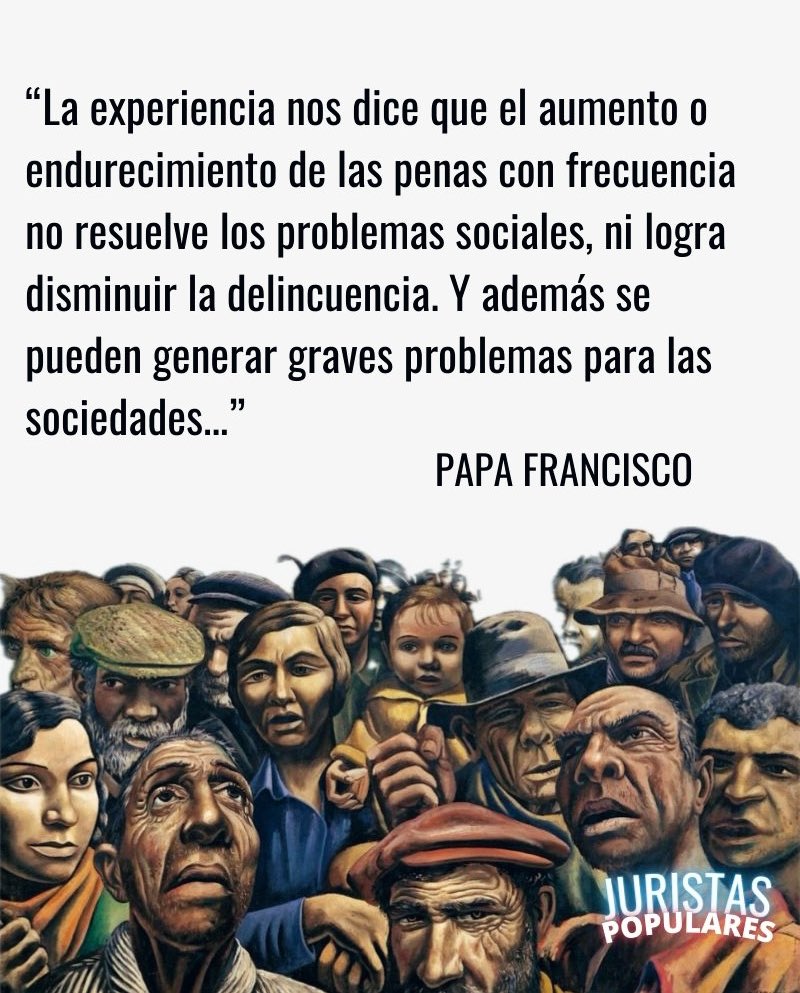 NO ESCUCHARON A <a href="/Pontifex_es/">Papa León XIV</a> 

La Casación Federal convalida la doctrina Petri/Bullrich y mantiene el hacinamiento carcelario.

En un nuevo fallo plenario avala que miles de personas presas por delitos de drogas queden excluidas automáticamente de salidas transitorias.