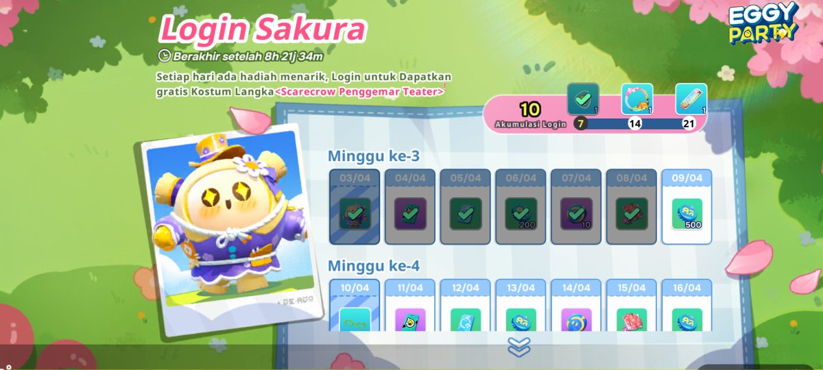 Baru-baru ini aku main Eggy Party, mau gabung? #EggyParty