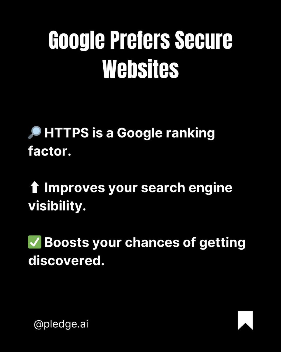 PledgeAi's tweet photo. Securing your website isn’t just smart — it’s essential for AEO 🚀 Swipe through to see why..

🚀 Follow Pledgeai to get recommended by ChatGPT! 🤖

#aeo #seo #pledgeai #httpssecurity #sslready #trustedweb #digitalcompliance #rankboost #safeweb #smartcompliance https://t.co/7iVGg6zdbU