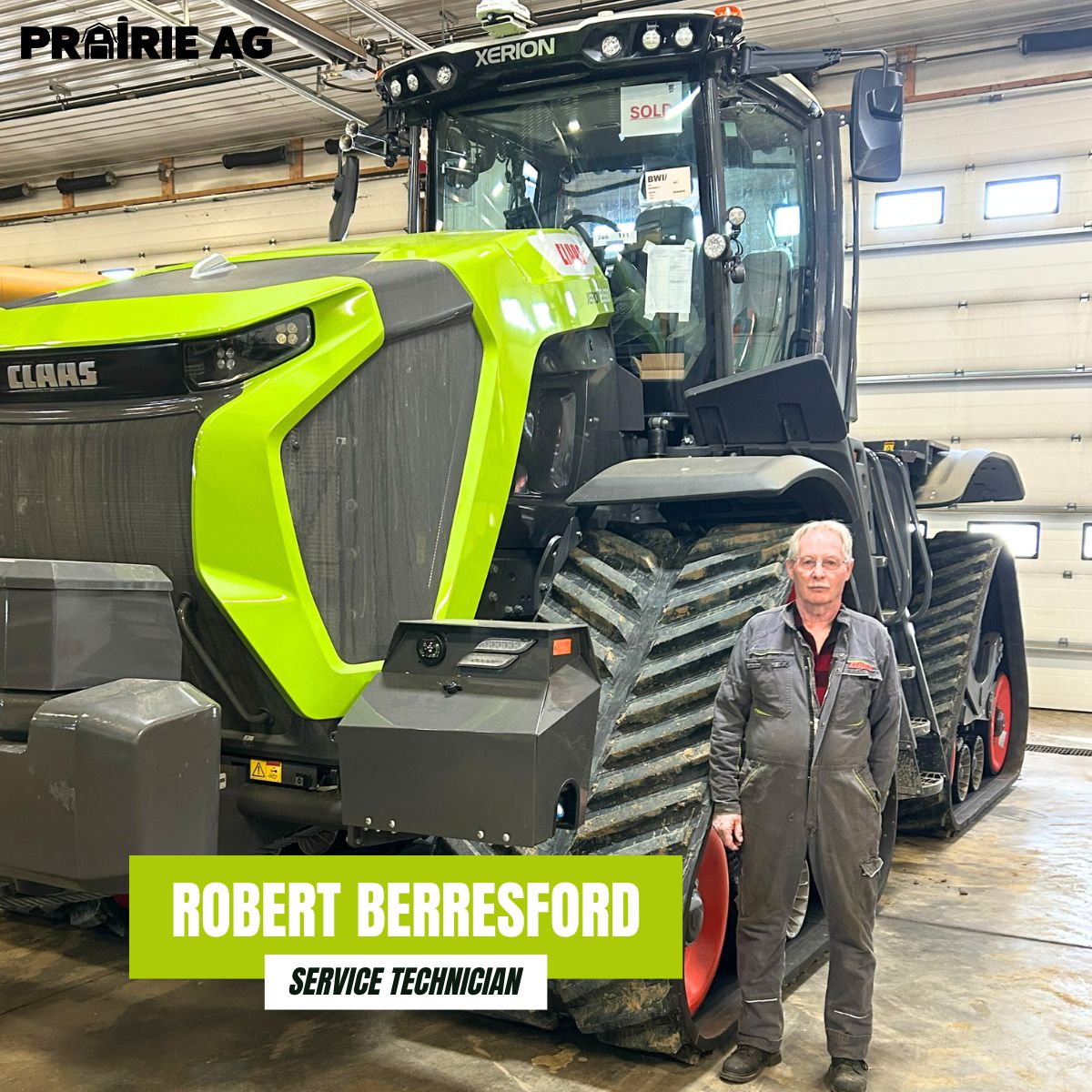 Welcome Robert Berresford to the Prairie AG team!
Robert joins us as a mechanic with deep experience in ag and industrial repairs. We're excited to have him on board, welcome, Robert!

#PrairieAG #NewEmployee #ServiceTechnician #Community #CanadianAgriculture