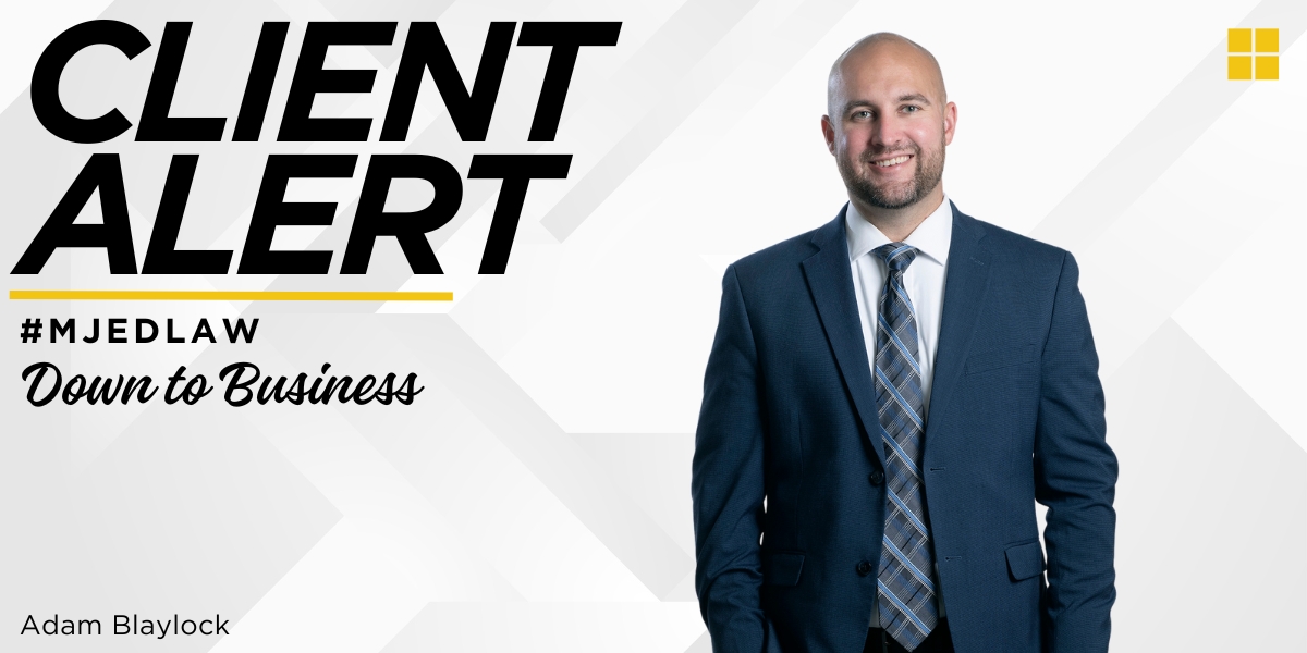 🔔New Client Alert: Adam Blaylock discusses the latest actions by the Department of Education under the Trump Administration

Watch the video here: 👉 ow.ly/hR6F50VwxQk

#MJEdLaw