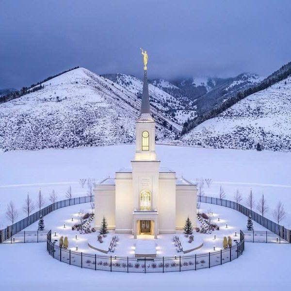 AmericanReg1's tweet image. Star Valley Wyoming Temple