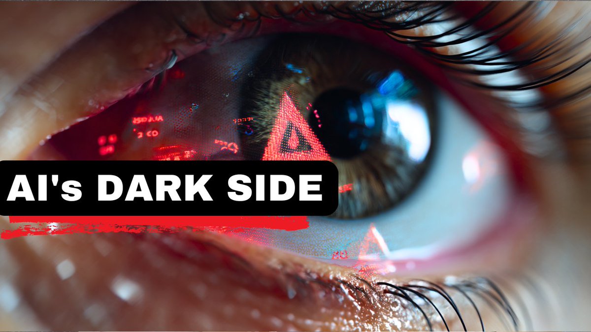 The REAL Dangers of AI Are Here (What You NEED To Know) youtu.be/k8vaDajnT94