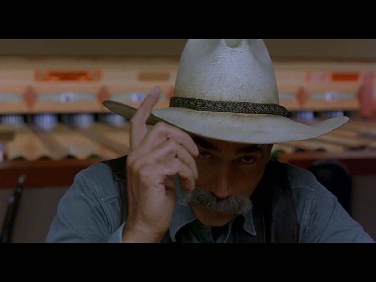 [The Stranger]: Wal, I hope you folks enjoyed yourselves. Catch ya later on down the trail.