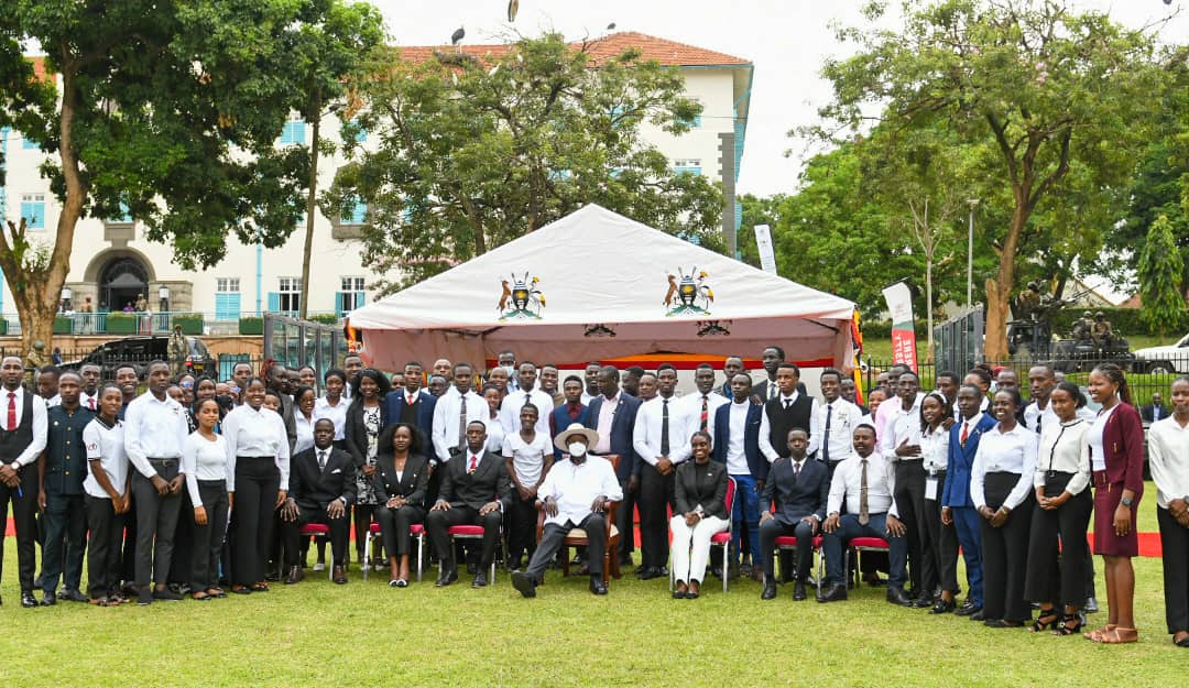 NRMOnline's tweet photo. His Excellency, President @KagutaMuseveni was the Guest of Honour at the Makerere University Research and Innovations Week today, where he engaged with exhibitors and delivered a compelling speech at the Freedom Square grounds.

In his address, President Museveni reminded Ugandans that the lagging progress in science and technology was one of the main reasons Africa suffered colonial exploitation. 

He asserted, “From the very beginning, the National Resistance Movement (NRM) recognised that this was one of the major bottlenecks for the progress of Uganda and Africa, as well as the survival of the African people.”

Read More: https://t.co/ykegMTMt4l