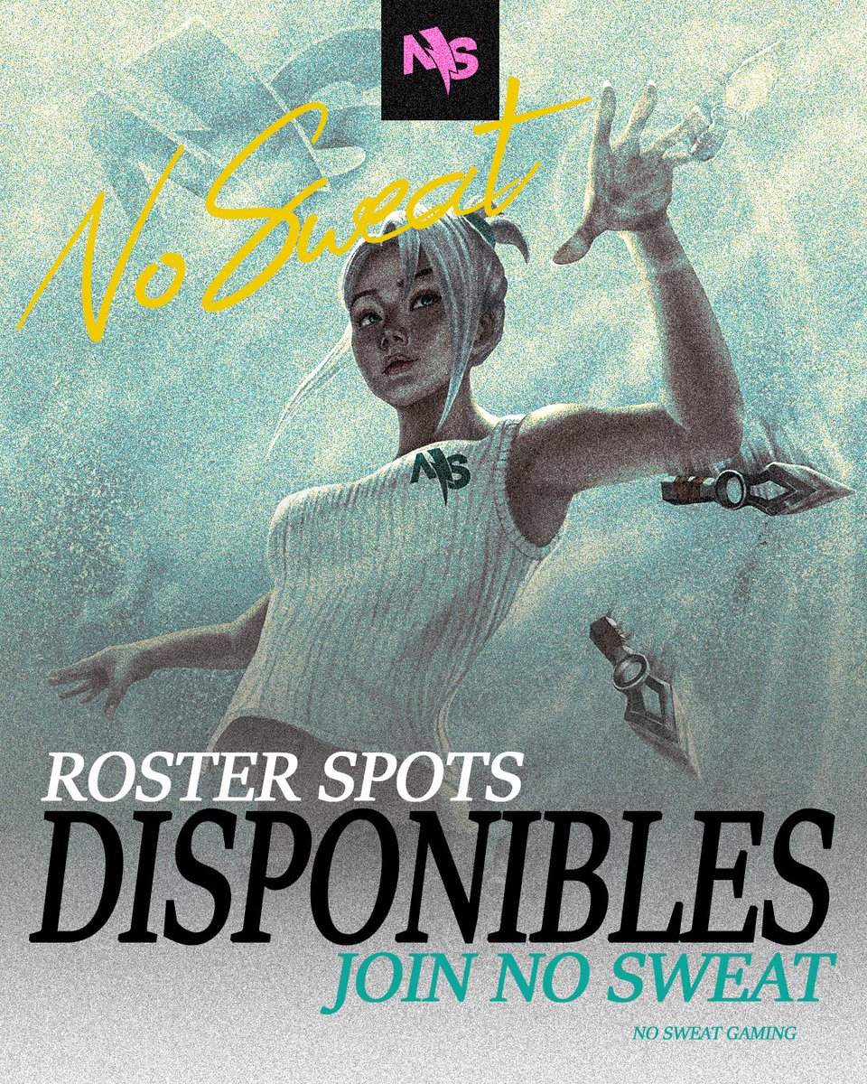 ggnosweat's tweet photo. Baby guuuuurrrl, estamos buscando 6ta player para NOS Blossom⚡🌺😌

✅Immortal + 
✅Flex / Initiator 
✅Exp previa en GC
⬆Rol: Suplente

Quieres ser parte de #LasNenas⚡?
DM @nxmu_i // Discord: inxmu // #VALORANT https://t.co/QAyk36iipy