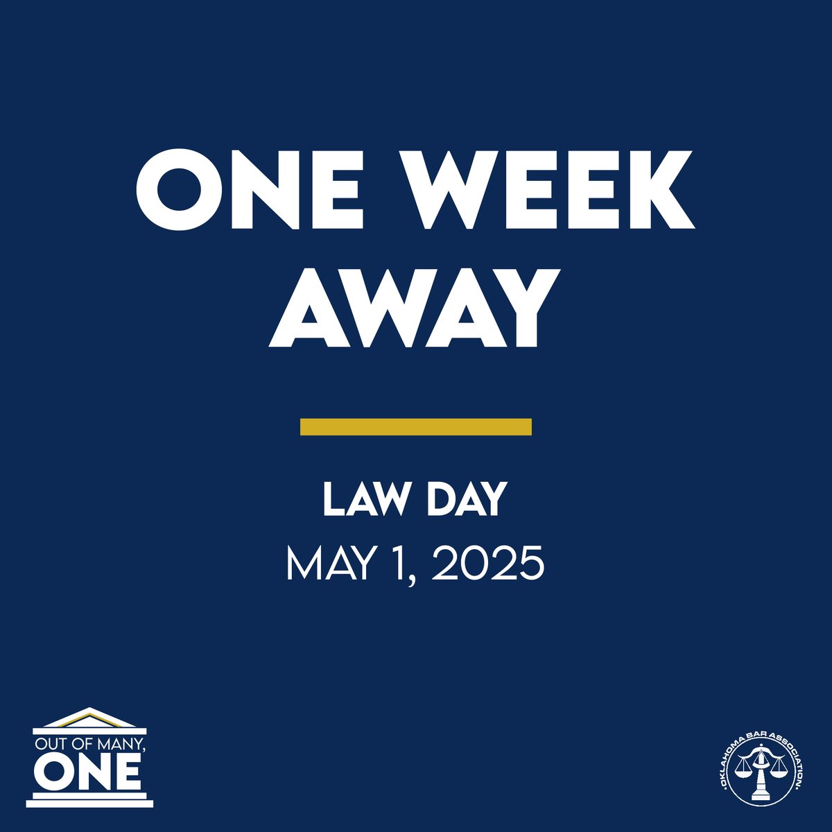 Mark your calendars — Law Day is next Thursday!

Thousands of Oklahomans reach out every year on May 1 to receive free legal advice from volunteer lawyers.

Don’t miss the opportunity for guidance next Thursday: facebook.com/events/1716302…
