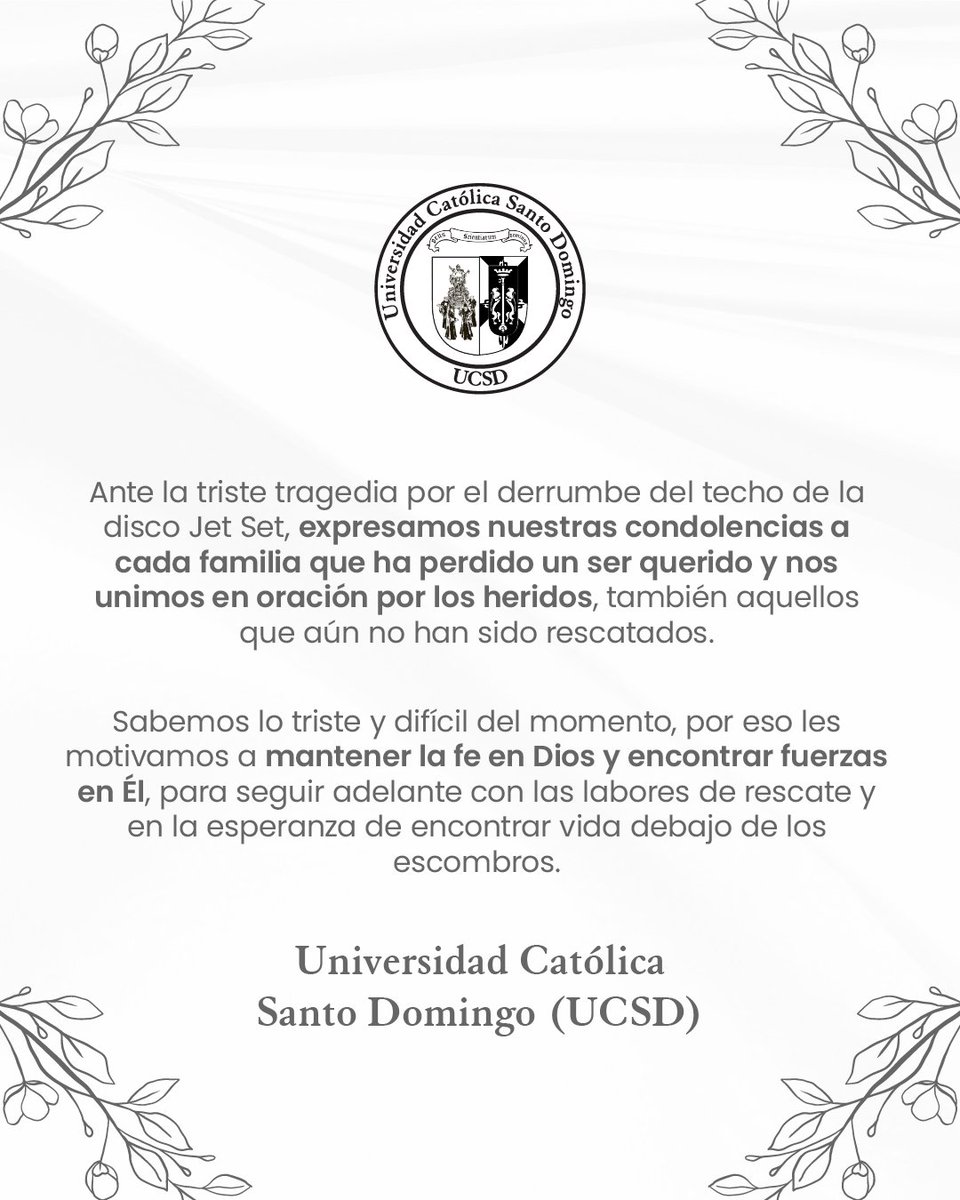 Universidad Católica Santo Domingo (UCSD) tweet media