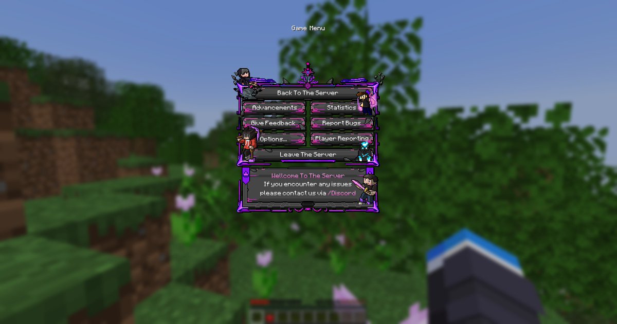 Solo Leveling Escape Menu

Pixel Artist: Llampis

Download: wellsetups.com/product-page/s…

#minecraft #pixelart #sololeveling #minecraftpixelart #minecraftsololeveling #minecraftescmenu #minecraftescapemenu #itemsadder #oraxen #nexon #itemsadderescmenu #itemsadderescapemenu