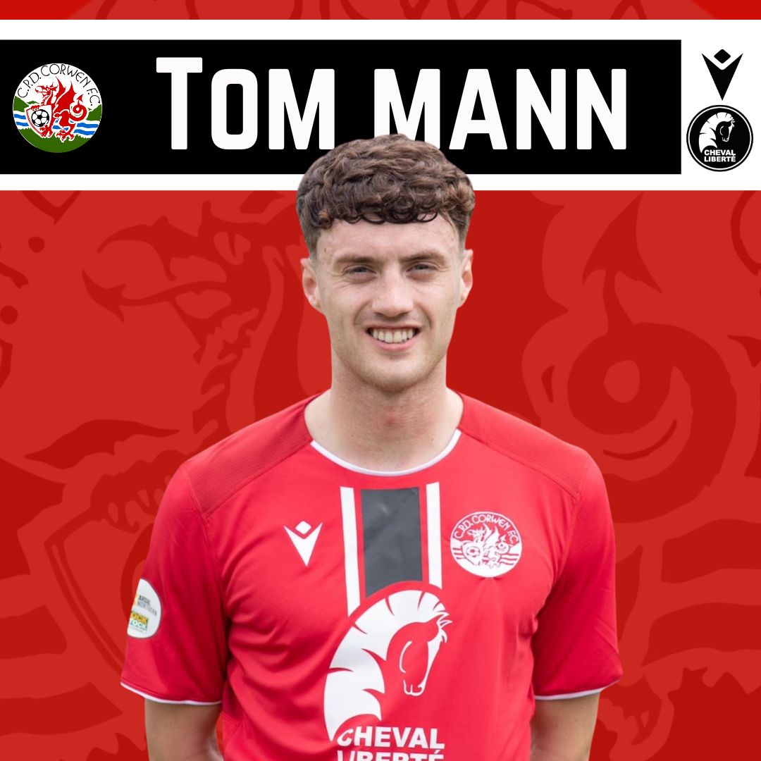 CorwenFC's tweet photo. Half time:

Corwen 2 (Tom Mann 17 (sponsored by Michael McNamara &amp; Appollo Products), Patrick Hinchcliffe (sponsored by Martin Lyons) 38) v 2 @BTFCofficial77 (Max Moore 25, Connor Little 26).

Match sponsor: @OneStopFencing

#NEWFACup #MidweekMadness https://t.co/PkngcQ9WbQ