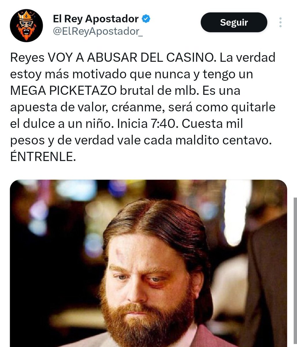PicksGP1's tweet photo. Picketazo del rey apostador 🤴 Lo  quieren gratis?? 

si veo muchos ❤🔄 lo suelto en mi Telegram https://t.co/MMdOpvTCB5