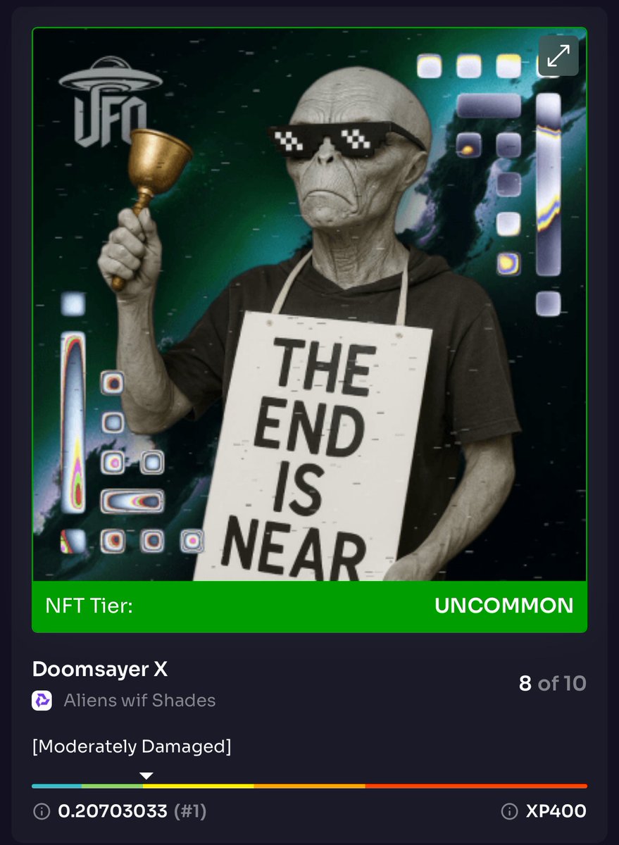 xpmarket's tweet photo. 🚨 Alright, ladies and gentlemen, gather ’round, gather ’round!
We’re countin’ down the final minutes, and this is your shot at glory!

🏆 Who’s gonna claim the mighty Doomsayer X tonight?!

🔔 Tick-tock, tick-tock, less than 30 minutes on the clock!
Don’t wait, don’t hesitate — blink and you’re out!

⚡️ Get those bids in at https://t.co/KOCeSja8rm — before it’s SOLD SOLD SOLD to the highest bidder!!