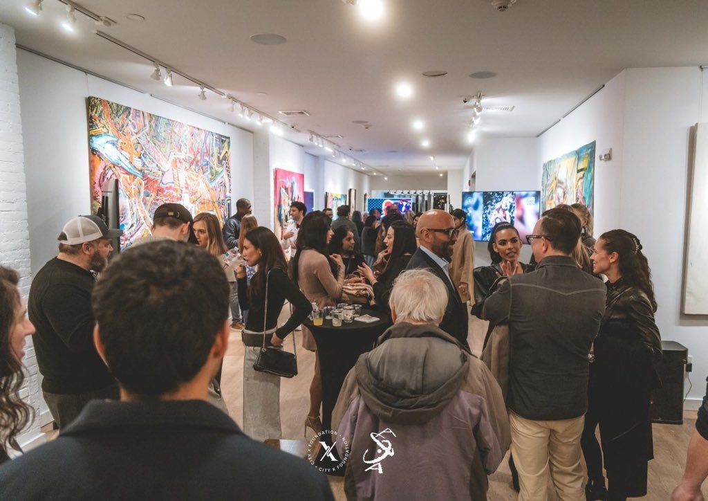 Cityxfoundation's tweet photo. We’re delighted to invite you to a special showcase by @Cityxfoundation at @PellasGallery, Boston—part of MIT BLOCKSHIFT starting from April 4.
On view: two video loops featuring bold digital works by women artists: 

🦋 NFT drops reimagining Ukrainian avant-garde 
🦋 Highlights from our 𝒩𝓊𝒹𝑒 𝓅𝒽𝑜𝓉𝑜𝑔𝓇𝒶𝓅𝒽𝓎 ‘18+’ Auction, curated by @accomparts & inspired by @asusha_asya (aka CryptoPunk #4712)

Founded by Asya Nikolaeva, CityX is proud to partner with @MITBitcoinClub to celebrate women’s vision and voice in Web3.

Thanks to @amanda_cirello and the MIT team for the invitation!