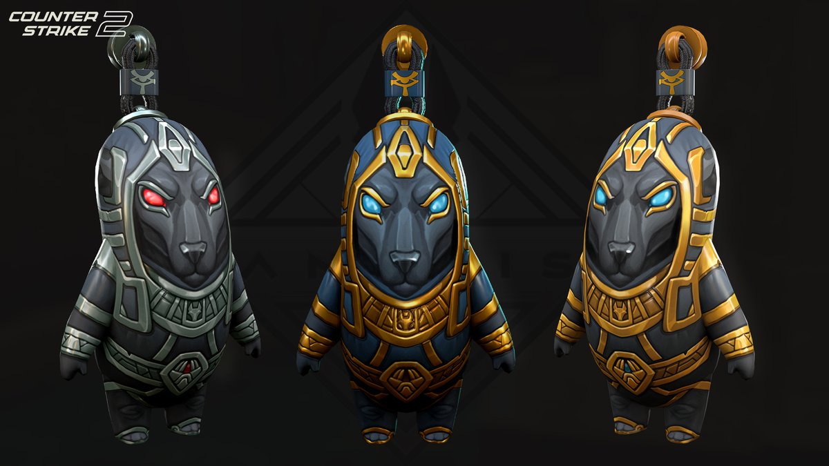 KostyaChe_WS's tweet photo. Hello! Want to share my new ANUBIS charms, inspired by @CounterStrike Anubis map.
Thank's for your support🫶
https://t.co/0IL6AJOHVb https://t.co/1q8vyM78ZT