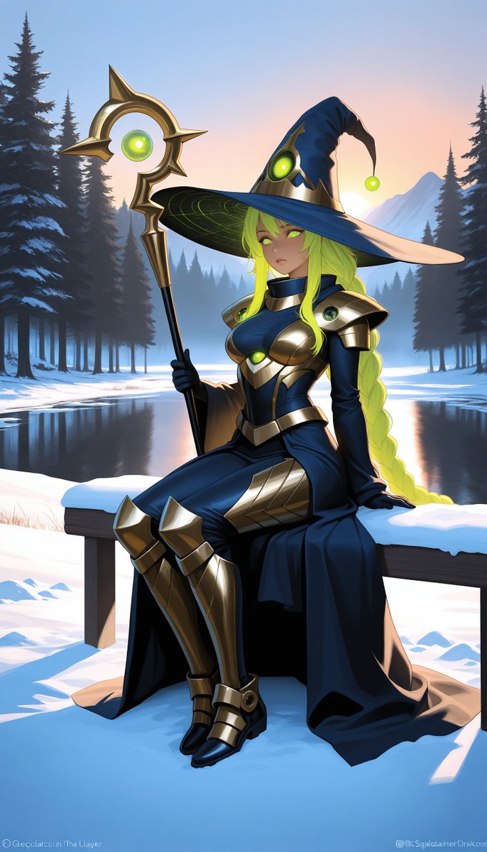 blafba_art's tweet photo. Good evening all,

A mage resting on a bench after a long journey through the dense pine forest and snowy terrain.

#AiAnime #AIArtworks #AIcommunity #AIgirl #aigenerated #stablediffusion #AIart #Aianimegirl #AIイラスト #Anime #AIArtGallery #aiillustration #SDXL https://t.co/TzOpCQBEe1