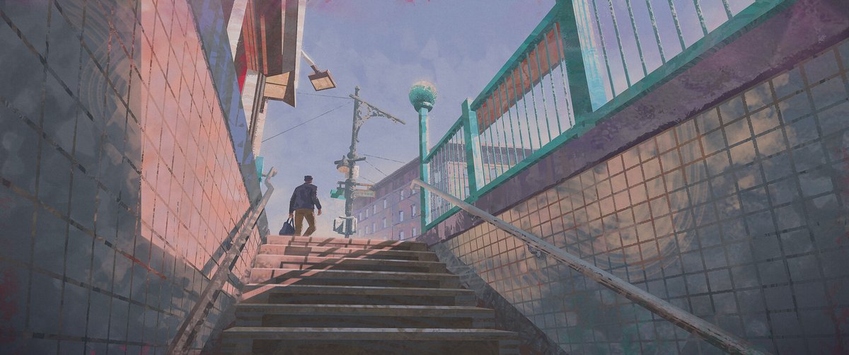 eugenpapen's tweet photo. Hi, #PortfolioDay,
I'm Eugen, a concept/vis dev artist specializing in color, light, and mood painting. 

🚀 https://t.co/qXFXtmCNza
📩 eugen.papen@gmail.com

#visualdevelopmentartist #conceptartist https://t.co/wA1SR4Ww5v