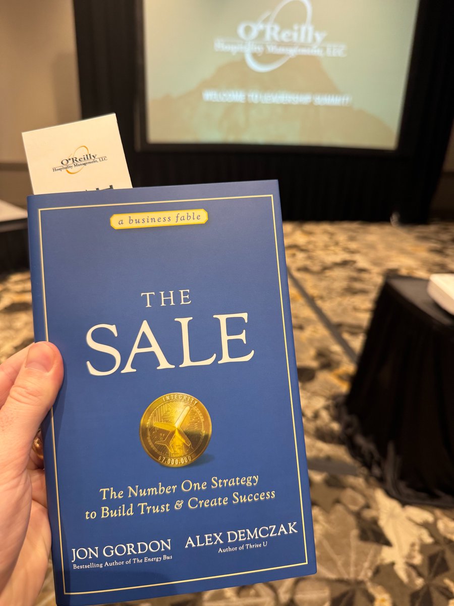 Leadership requires no title. 👊

I delivered that message today during my keynote at the O’Reilly GM and Sales Summit in Springfield, Missouri!

Thank you to founder and visionary Tim O’Reilly for inviting me to speak to his team. O’Reilly owns and operates incredible hotels and