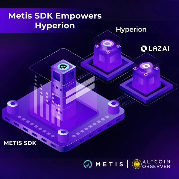 🚨 Big reveal: Metis <a href="/MetisL2/">Metis🌿</a> is dropping its SDK mid-April—and it’s a game-changer for AI + Web3 infra.
<a href="/AltcoinObserve/">Altcoin Observer</a> has the exclusive 🔍

💥  Modular execution
🧠  On-chain AI support
🛠  Custom opcodes
⚡️  Instant finality
🔗  No centralized sequencers
💸  Low fees +