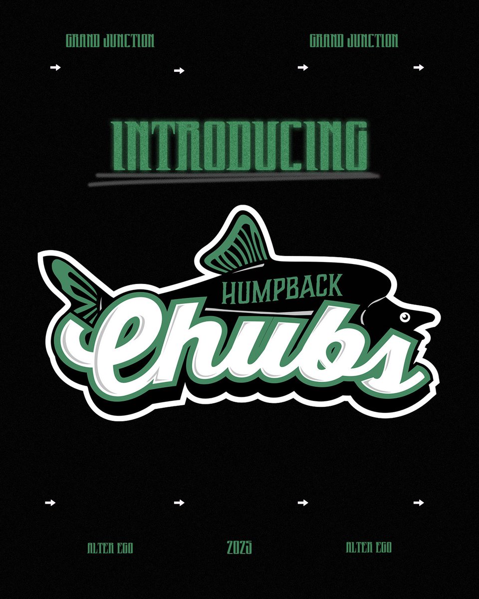 GJJackalopes's tweet image. 🚨NEW IDENTITY 🚨
Meet the CHUBS! Every Wednesday the Jackalopes will become the Humpback Chubs! For more information about the Chubs click on the link below! 
gjjackalopes.com/sports/bsb/202…