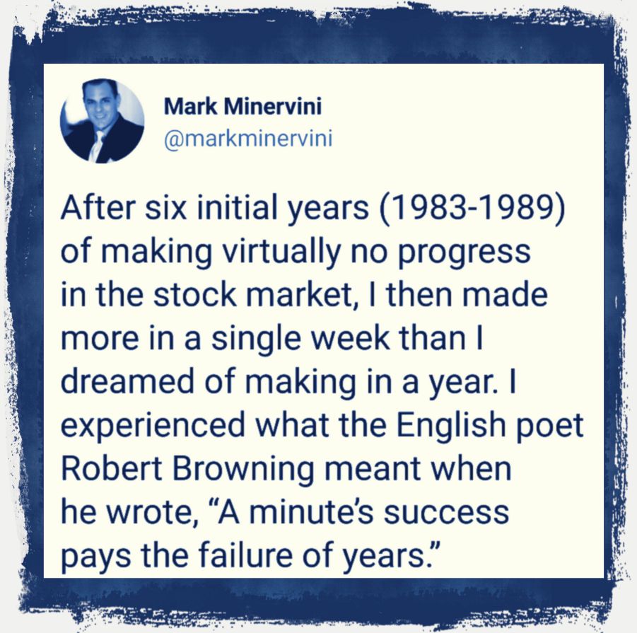 RebellioMarket's tweet photo. Mark Minervini Wisdom Over Crisis: