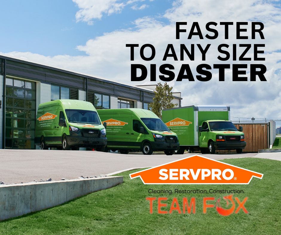 After a disaster strikes, every minute counts. Timely response and restoration are critical to minimize downtime and ensure that your business or home can return to its pre-loss condition. At Servpro, we understand the urgency and are equipped to act fast.#DisasterRecovery