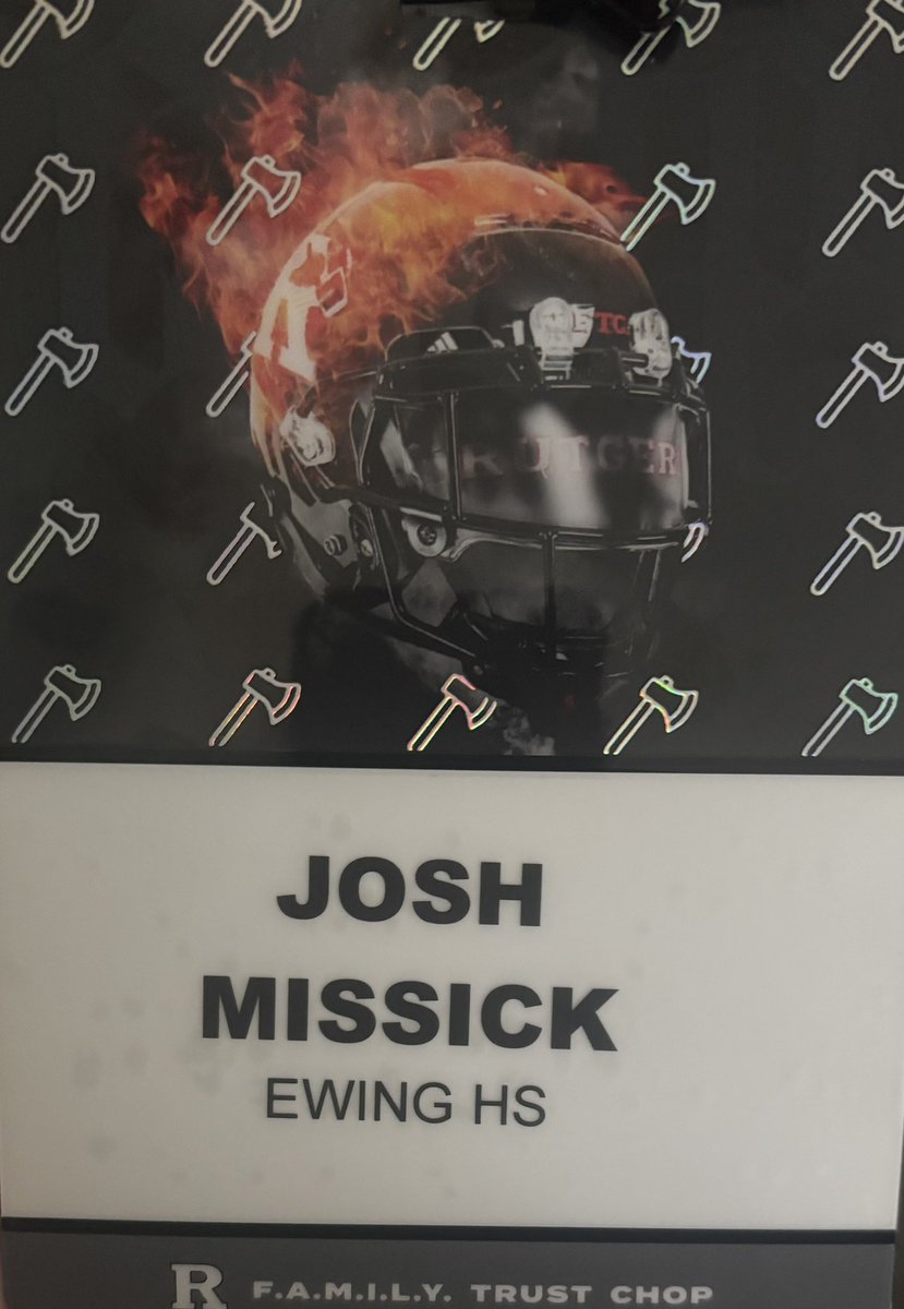josh_missick's tweet image. I had a great spring practice visit @RFootball can’t wait to get back down! #CHOP🪓@CoachShaw__ @GregSchiano @RamonS_RU @CoachHill__