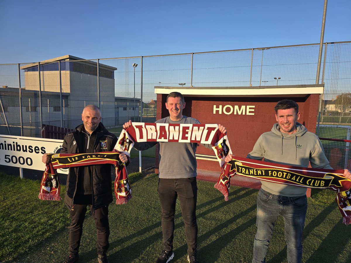 Management Team Update

Tranent FC are delighted to announce our new management team of Robbie Horn, David Burrell and Daz Smith.

Robbie and team bring a wealth of experience to the club having previously managed at SPFL level.

Let's give them a big welcome to the Belters!!