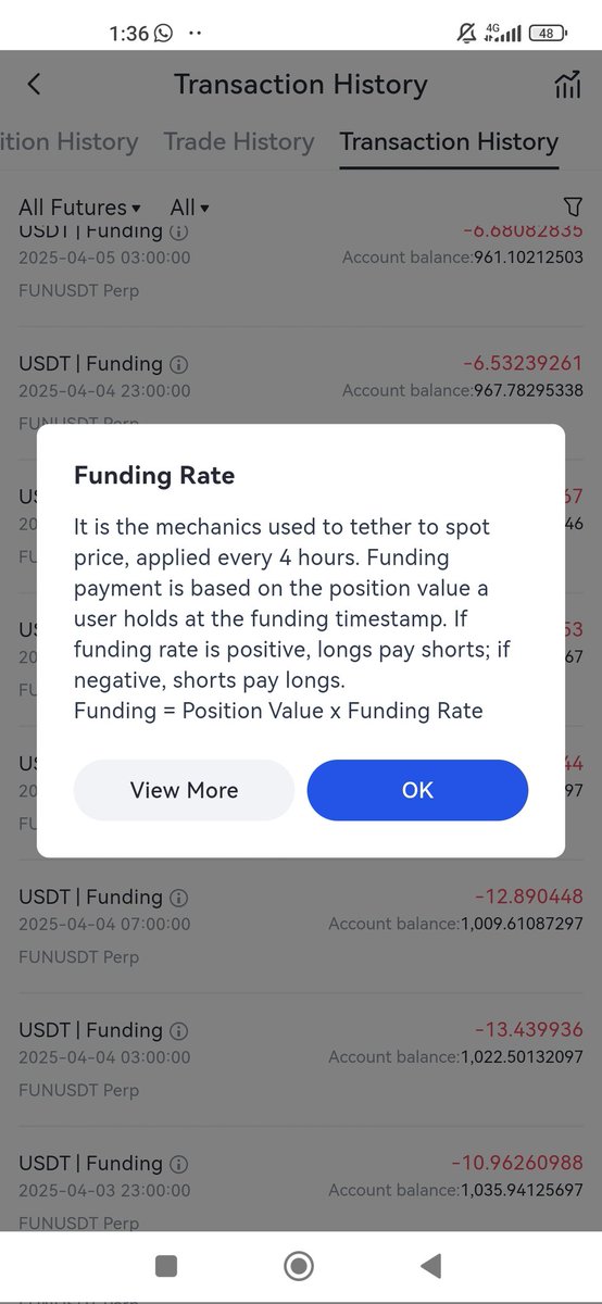 Richard_silay's tweet photo. @Gate_io funding rate is new Operasional fee?
I think it's unfair for customers https://t.co/Ma8OtQxXJb