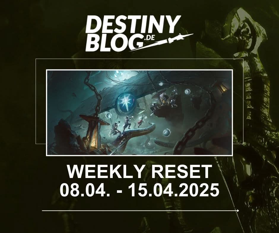 DestinyblogDe's tweet photo. Diese Woche bei Destiny.
#Destiny2 #destinyblogde #reset #heresy #ketzerei #finaleform #finalshape https://t.co/IxyimNHkKu