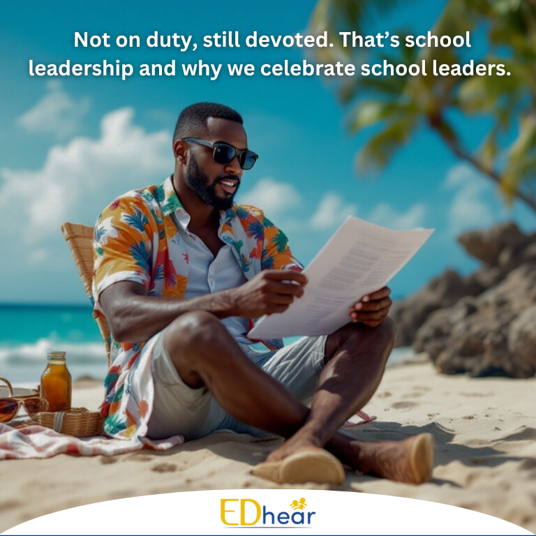EDhearing's tweet photo. Even when school leaders take a well-deserved break, their dedication to students often follows them wherever they go. At EDhear, we understand the unique commitment, and that's another reason we tell their stories. 

#SchoolLeadership https://t.co/imLHbt8OyT https://t.co/FqYaZfJkil