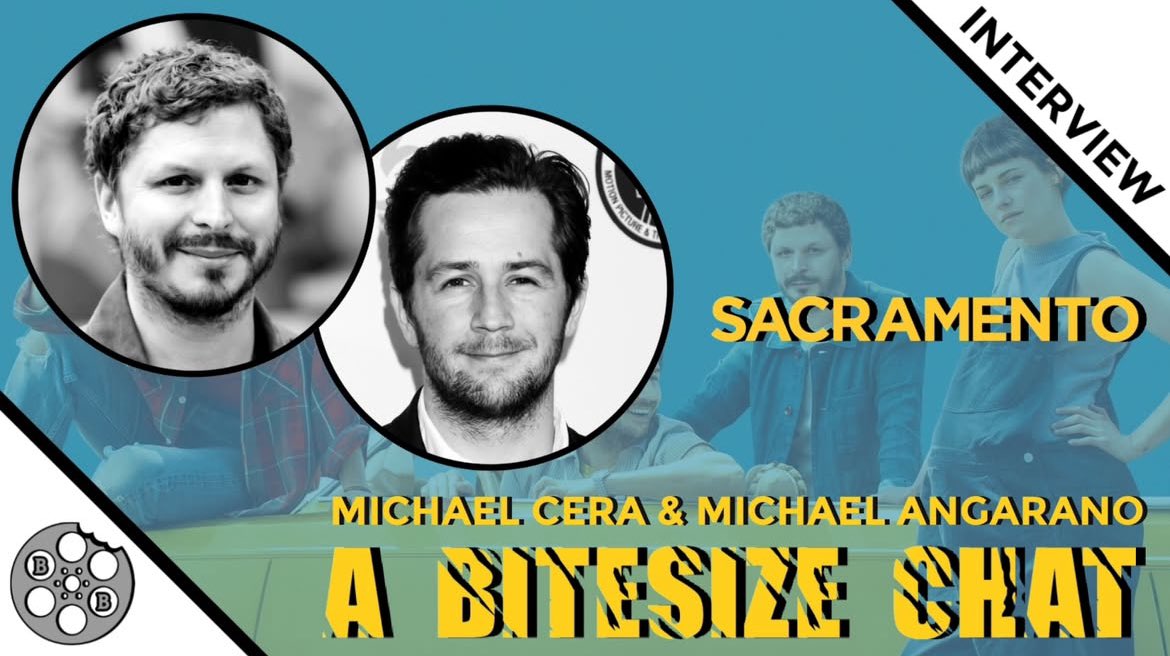 GUYS, I got the chance to interview Michael Cera &amp; Michael Angarano for their new film #Sacramento! Check it out in the link below and see my face light up when Michael Cera comments on my movie collection!!! 

youtu.be/d6sKUkMEFhQ?si…