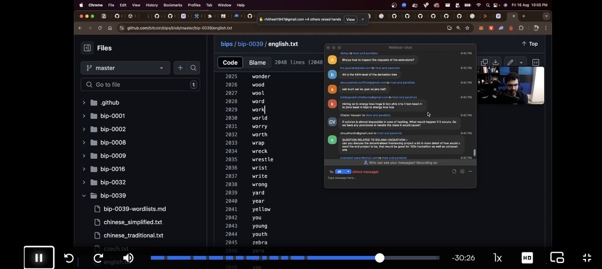 VishalT12094272's tweet photo. Day 37 of #100DaysOfCode

Explored Chain analysis and how Coinbase works

Learned about mnemonic phrases (12-word seed for wallet recovery)

Discovered popular Chrome extensions &amp; their wallet mechanisms

#Web3 #Blockchain #Crypto #Wallets #Mnemonic #DeFi #ChainAnalysis https://t.co/12TyaX0qrM