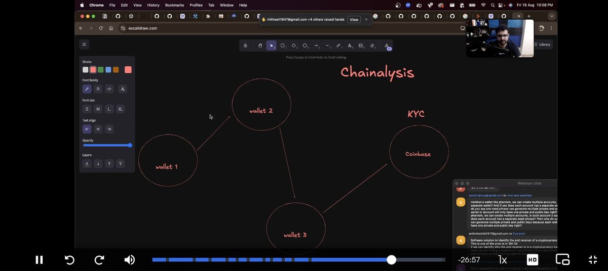 VishalT12094272's tweet photo. Day 37 of #100DaysOfCode

Explored Chain analysis and how Coinbase works

Learned about mnemonic phrases (12-word seed for wallet recovery)

Discovered popular Chrome extensions &amp; their wallet mechanisms

#Web3 #Blockchain #Crypto #Wallets #Mnemonic #DeFi #ChainAnalysis https://t.co/12TyaX0qrM