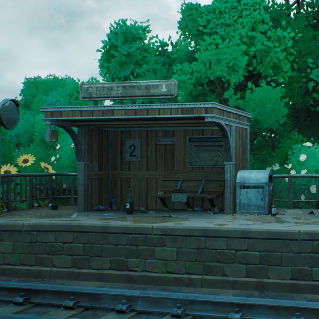 wmingb's tweet image. Happy #PortfolioDay!
I'm a stylized 3D environment artist on the lookout for opportunites! Check me out at artstation.com/wadebribach