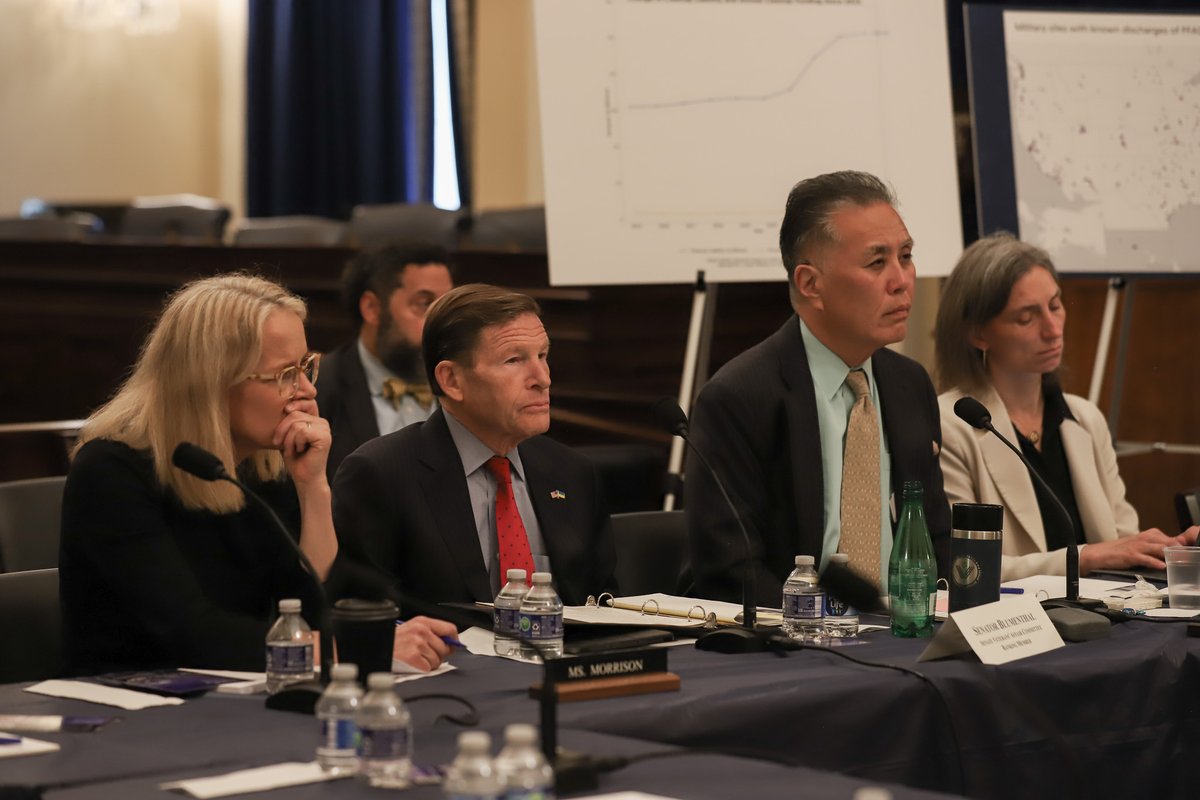 VetAffairsDems's tweet photo. House Democrats hosted a roundtable today with veterans and advocates to highlight often overlooked toxic exposures affecting servicemembers and their families. RM @RepMarkTakano's Honoring Our PACT Act was just the beginning - paying for the cost of war isn't partisan. We're committed to identifying gaps and honoring our promise to those who served our nation.