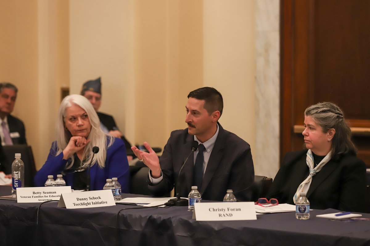 VetAffairsDems's tweet photo. House Democrats hosted a roundtable today with veterans and advocates to highlight often overlooked toxic exposures affecting servicemembers and their families. RM @RepMarkTakano's Honoring Our PACT Act was just the beginning - paying for the cost of war isn't partisan. We're committed to identifying gaps and honoring our promise to those who served our nation.