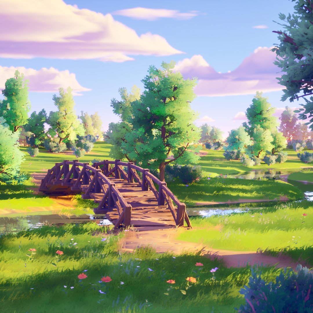 wmingb's tweet image. Happy #PortfolioDay!
I'm a stylized 3D environment artist on the lookout for opportunites! Check me out at artstation.com/wadebribach