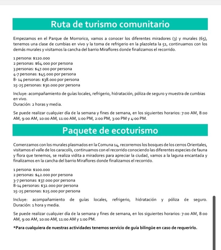BgaExplora's tweet photo. @IMCTBGA Los esperamos en la comuna 14 💛💚 https://t.co/C631esUms7