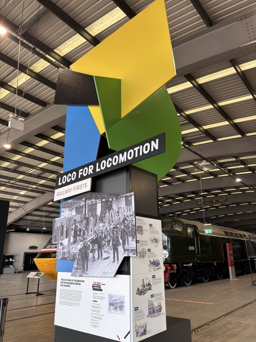 Robt_Stephenson's tweet image. A number of Robert Stephenson Trust Trustees were privileged to be invited to @LocomotionSHD this evening to hear about plans for this year together with welcoming the statue of Robert Stephenson to the North East, with it being on a ten year loan to the museum. 

1/2