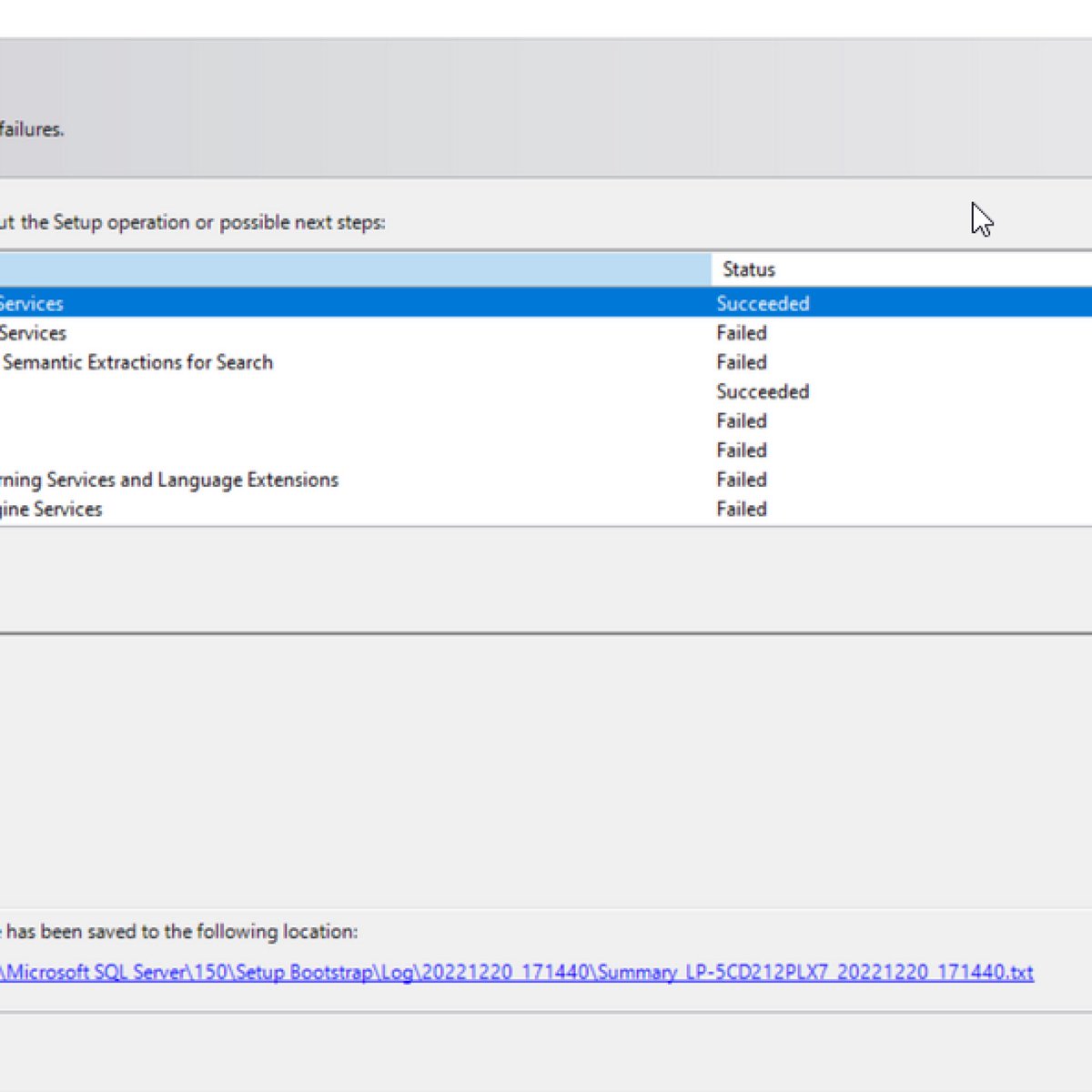 jhempenius's tweet photo. How to install Microsoft SQL 2019 on Windows 11

Who would want to install MSSQL on to a desktop OS?, well for software testing purposes especially when your network connection to a hosted #MSSQL server is unstable, or the data is confidential.

When I first tried to install MSSQL 2019 om #Windows11 it reported that the error "Wait on the Database Engine Recovery Handle Failed" as shown in the picture.

The problem is because the sector size of the system disk is more than 4 KB, causing Windows 11 and Windows Server 2022 to encounter this problem with the installation of all versions of MS SQL.

The solution is to run this command in the Command that runs as Administrator.

REG ADD "HKLM\SYSTEM\CurrentControlSet\Services\stornvme\Parameters\Device" /v "ForcedPhysicalSectorSizeInBytes" /t REG_MULTI_SZ /d "* 4095" /f

Refer to the solution DP-MVP-5440

https://t.co/sHdxexnbn2

https://t.co/BD0k9q0Ajr