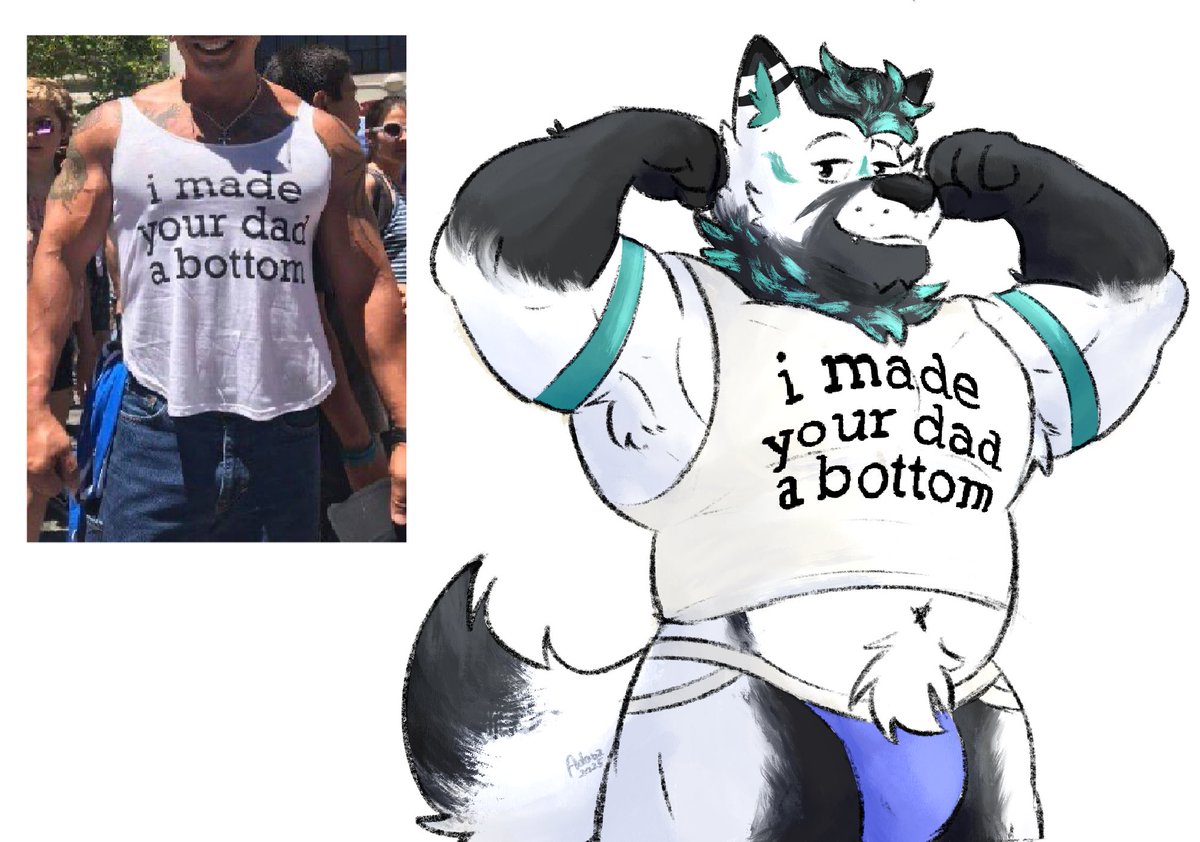 “I made your dad a bottom” Ych for <a href="/RuskiWafl/">RuskiWafl</a> 

Looks at that big boyyy~

2/10 it’s still open!!!!