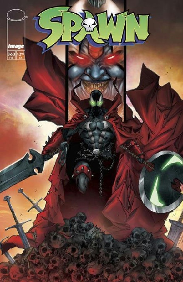 New Cover   with my colors -drawing by Von Randall #spawn #ImageComics #ToddMcFarlane