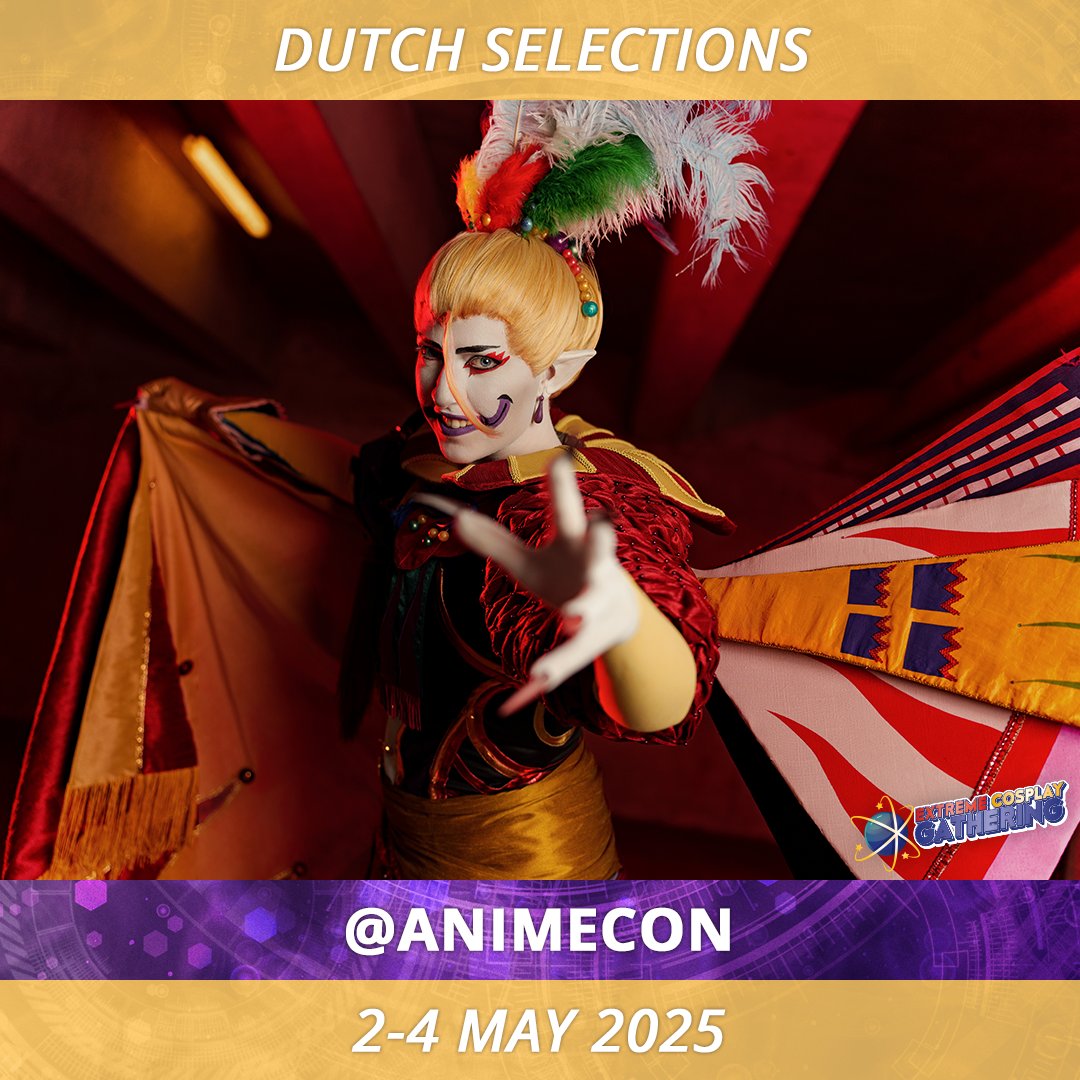 Slowly reaching the last selections, this week-end at <a href="/AnimeconNL/">AnimeCon</a> is the place for the ECG S13 Dutch selections! We wish the best to all and can't wait to see who will be going to <a href="/japanexpo/">Japan Expo ⛩🗼</a> this July!
#ecgfinals #japanexpo #season13
pic: <a href="/LenMotion/">Antony Gomes - Photographe</a> cos: <a href="/Eralia_Iwahana/">ERALIA🐥</a>