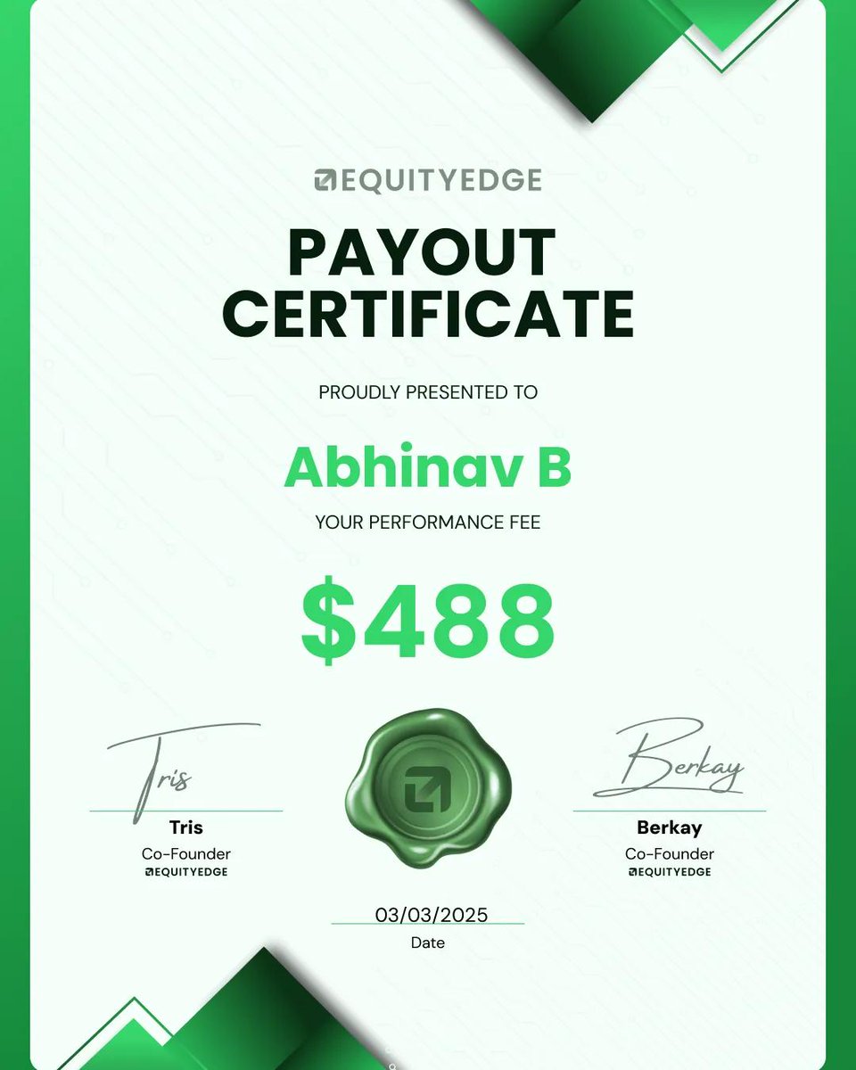 MR_FR1DAY's tweet image. March payouts💸
from @EquityEdgeUK