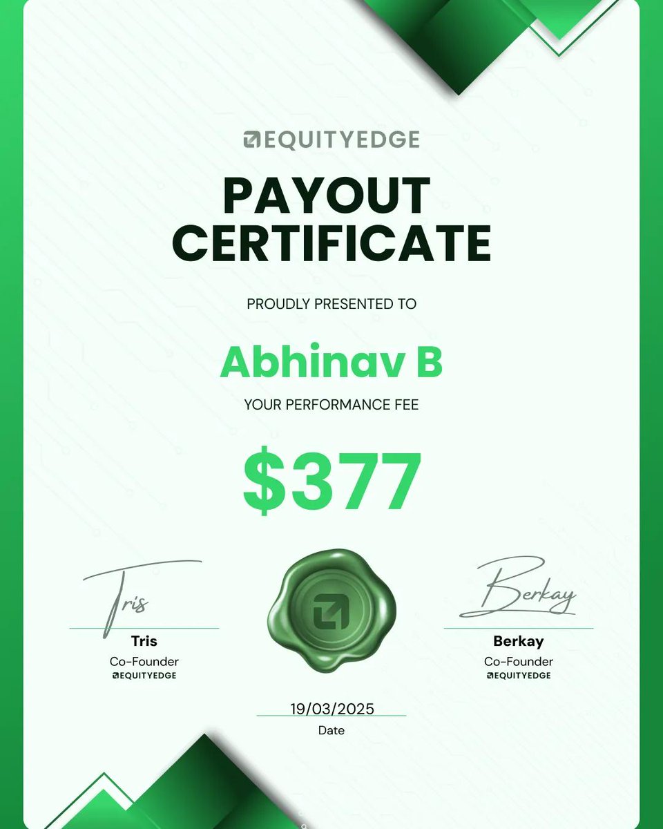 MR_FR1DAY's tweet image. March payouts💸
from @EquityEdgeUK