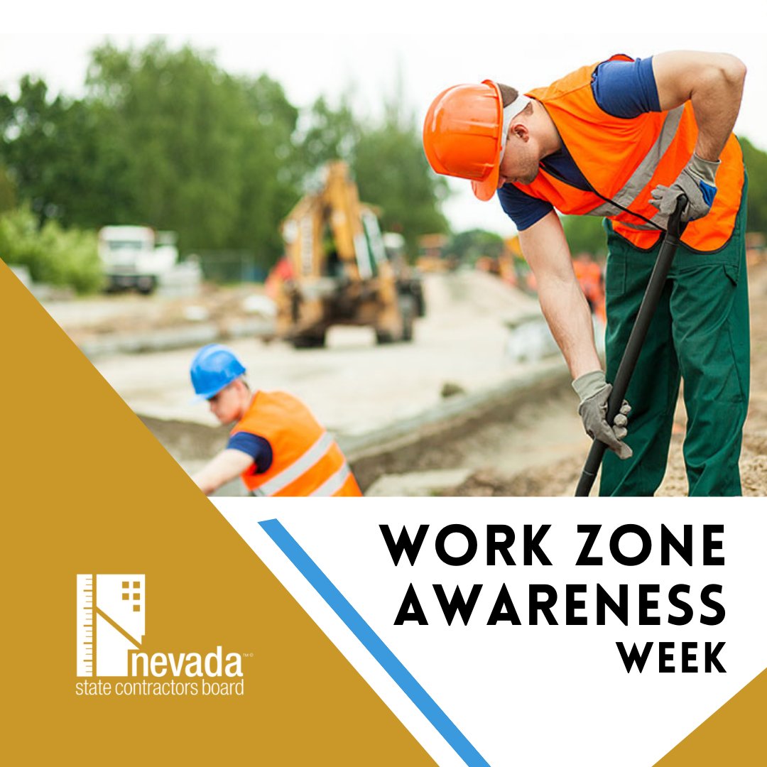 Work Zone Awareness Week kicks off today! 🚧

With summer being a busy season for road construction, it's important to stay vigilant and 
do our part to keep roadside workers safe. Projects 
are increasing, so remember to stay alert and slow down when driving through work zones.
