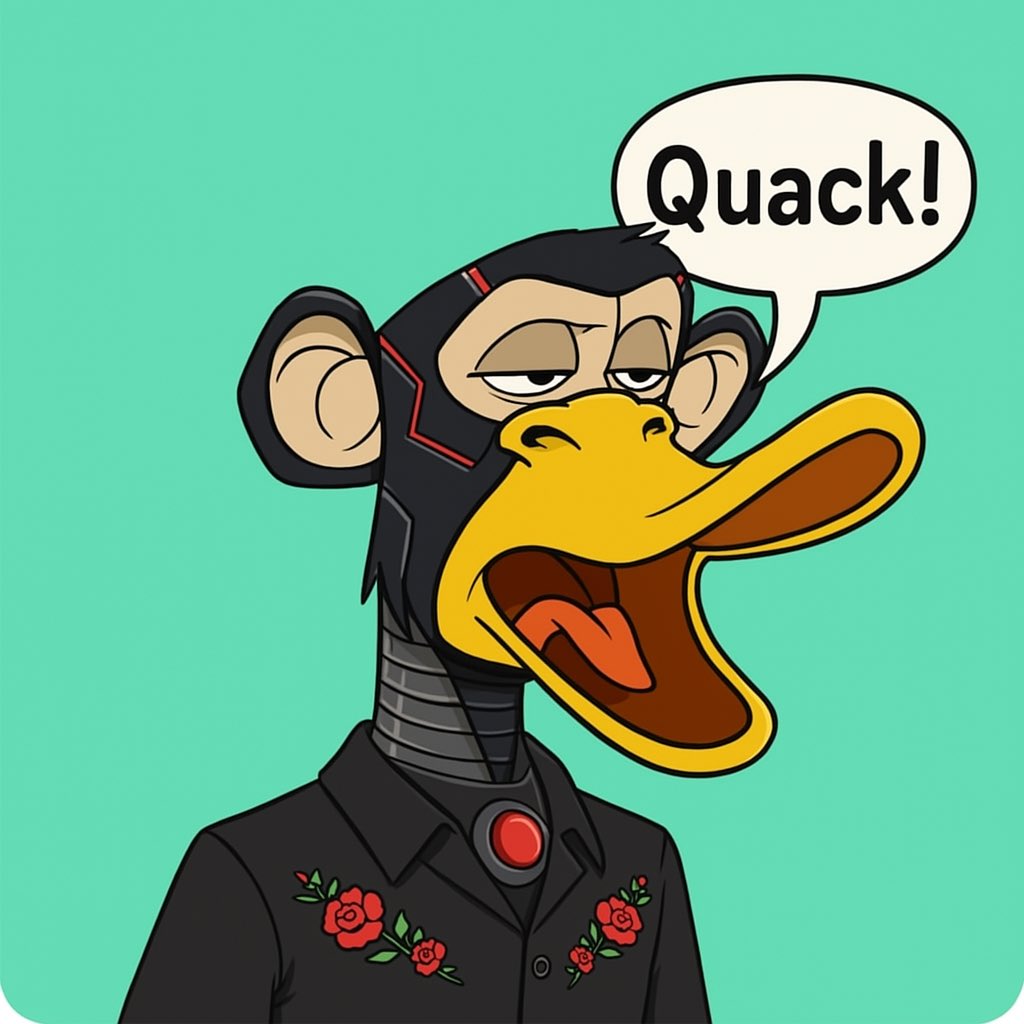 hunter_nft's tweet photo. Ever seen an Ape Quack?

joined @wallchain_xyz 
huge thanks to @montimania for the invite!!! 🦾🐵🤝

I missed the boat on @KaitoAI but I’m here for the Quack. 

3 invites are waiting to be handed out, comment below if it should be you! https://t.co/x9isRX37h5