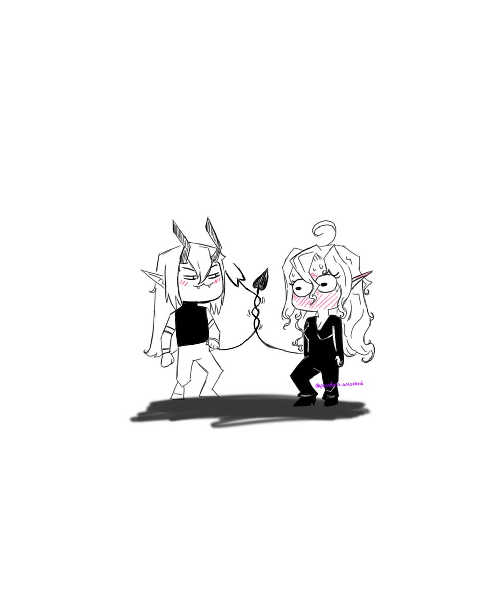 lilineshh's tweet photo. Tail war with @wakairoge part 1🙂‍↕️

#digitalart #DigitalArtist #ocart #oc https://t.co/qKh5MeegYb