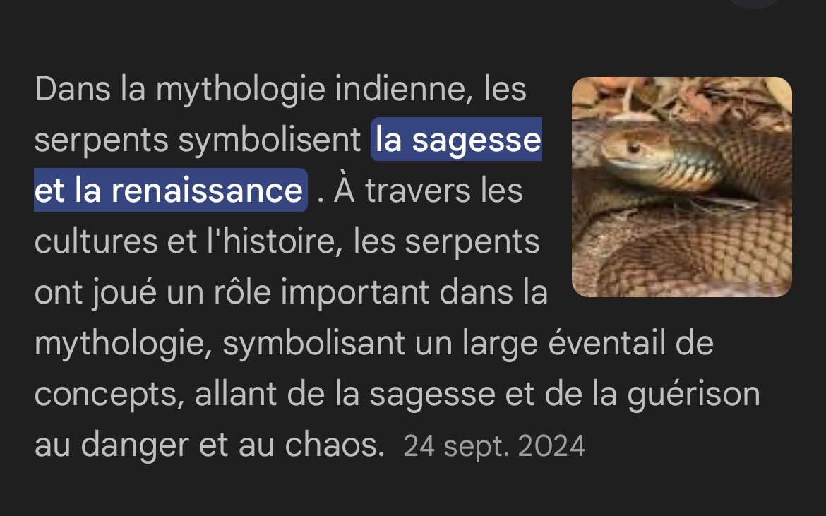 dka_anaa's tweet photo. Les indiens disait que le lazar était un « serpent » et j’ai trouver ça mhhhhhh coïncidence ? «  sagesse et renaissance » ( je vais peut être loin) #Spacerp https://t.co/PXDFe2qq4g